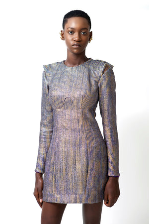 METALLIC GOLD DRESS