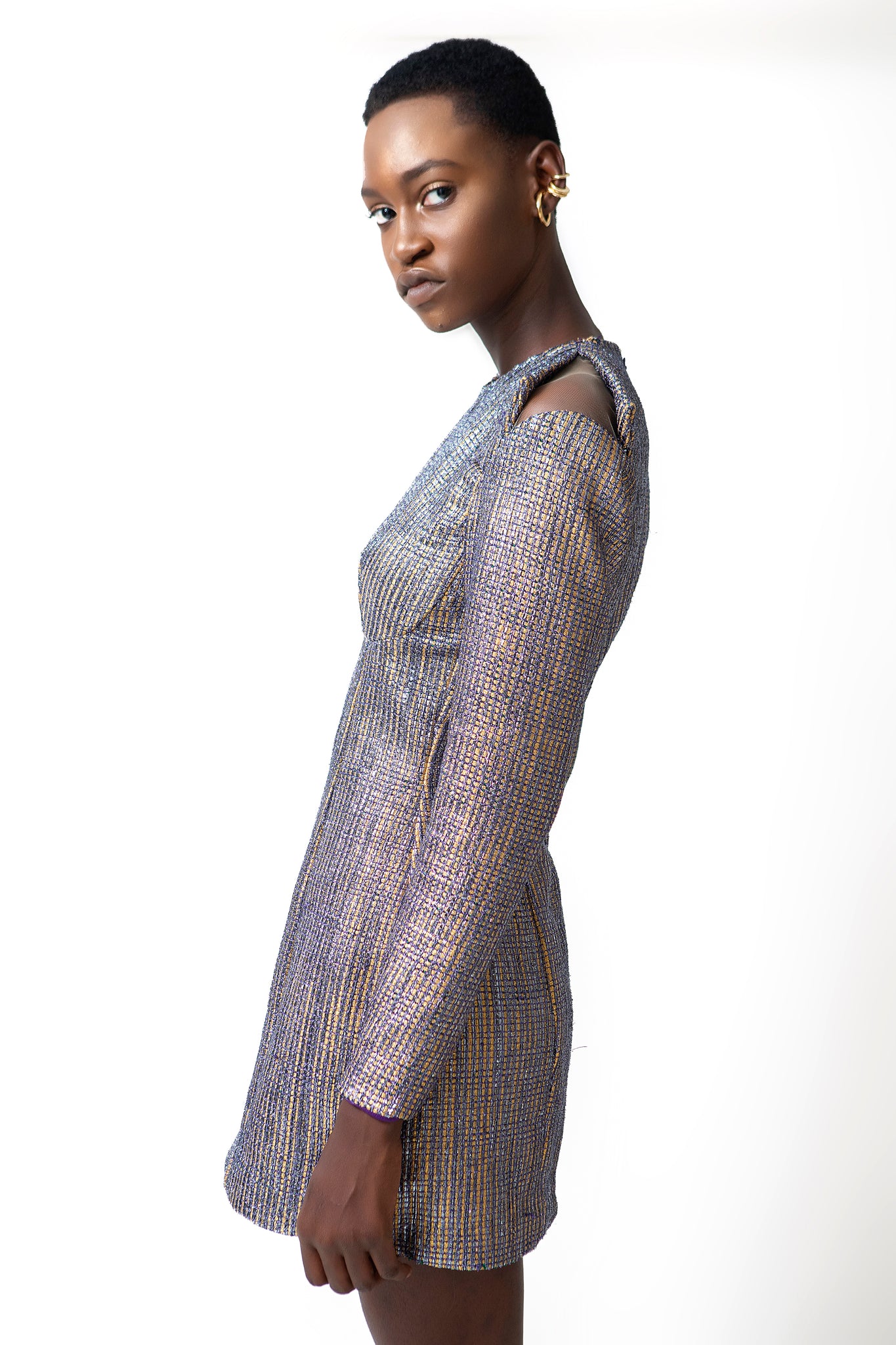 METALLIC GOLD DRESS