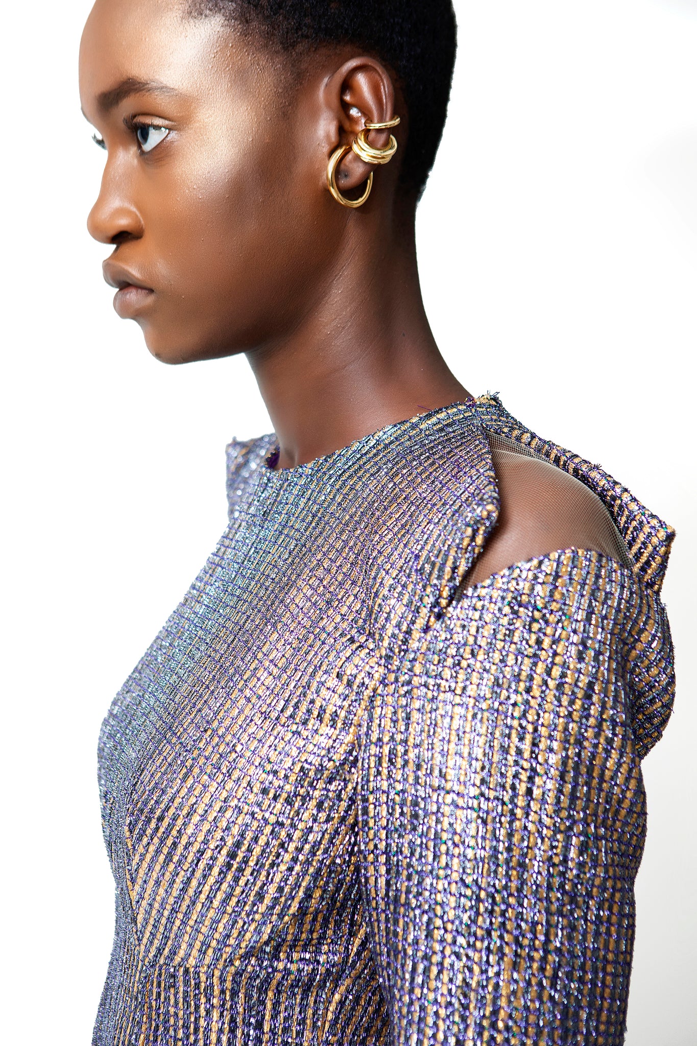 METALLIC GOLD DRESS