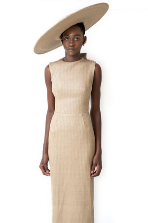 THE RAFFIA DRESS