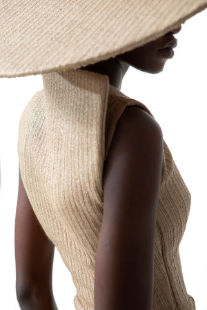 THE RAFFIA DRESS