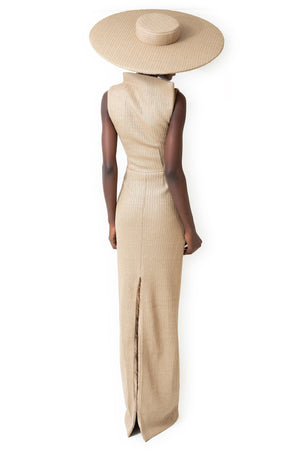 THE RAFFIA DRESS
