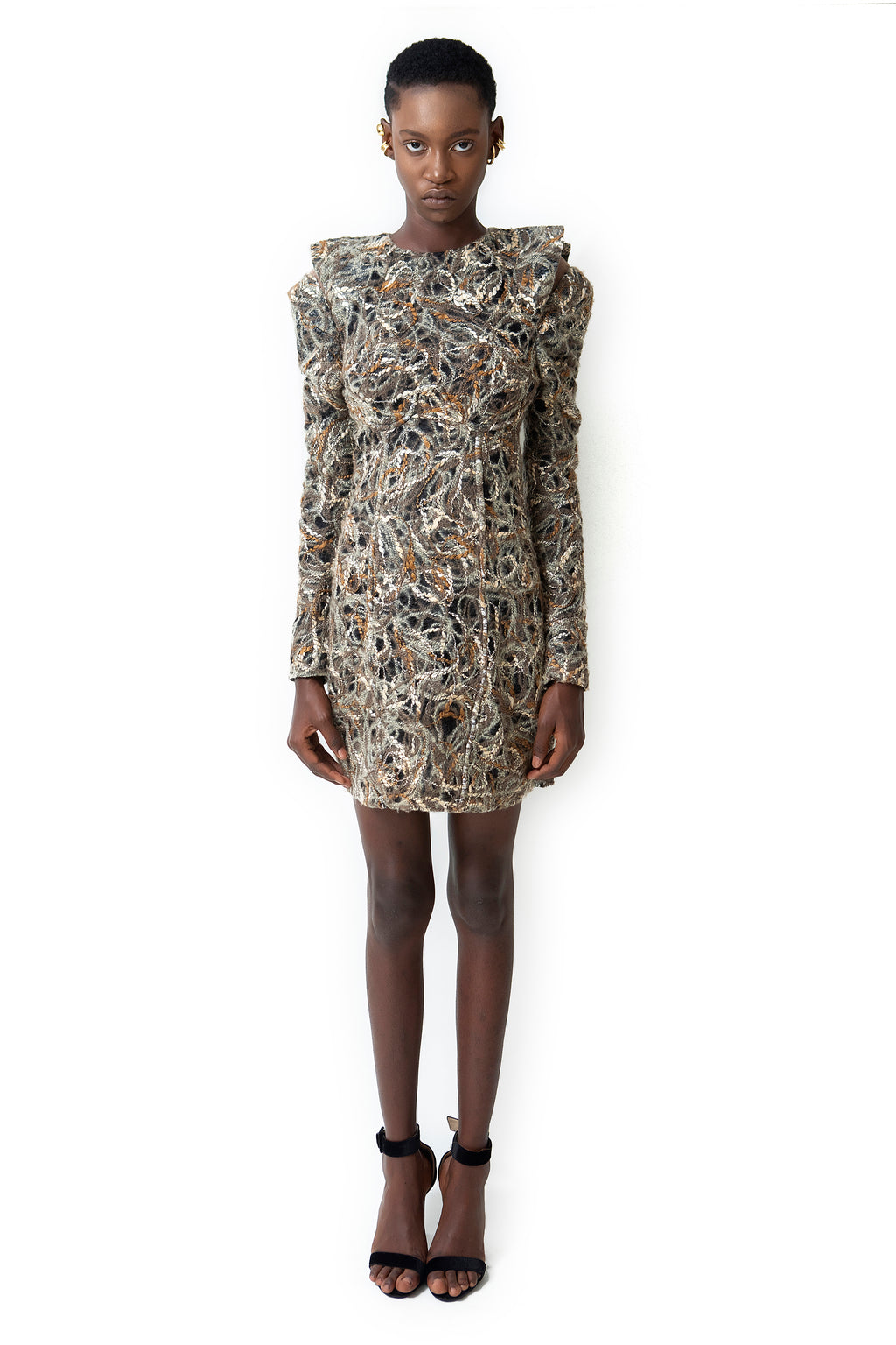KNOTTED DRESS