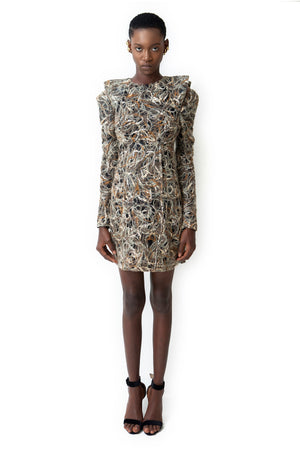 KNOTTED DRESS