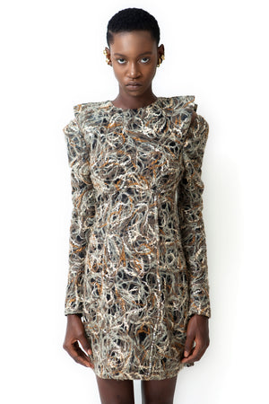 KNOTTED DRESS