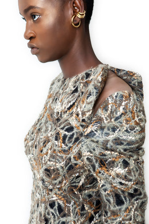 KNOTTED DRESS