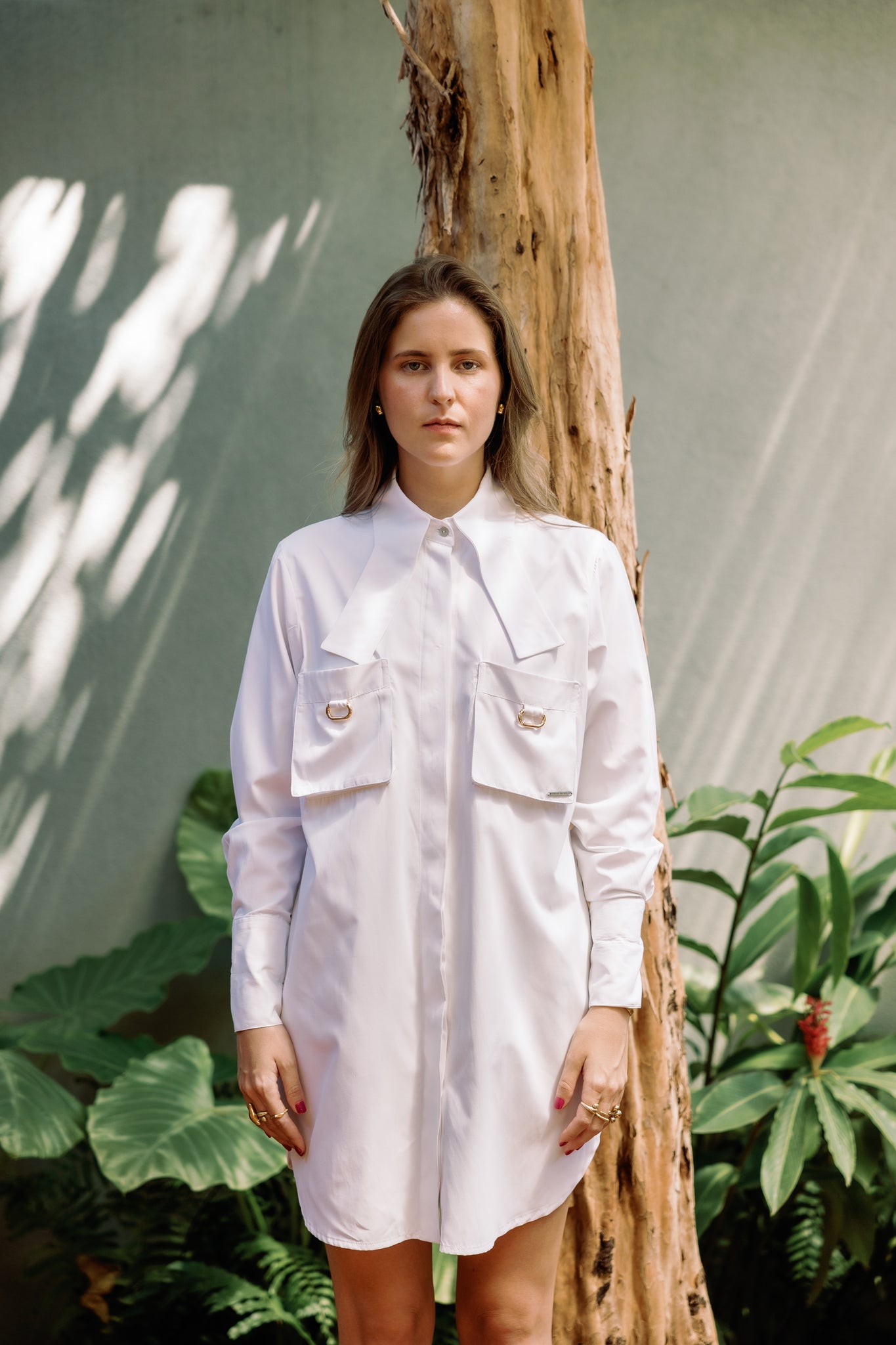 DRESS SHIRT WITH RING