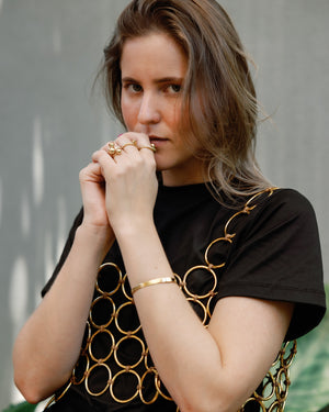 GOLD METAL TOP