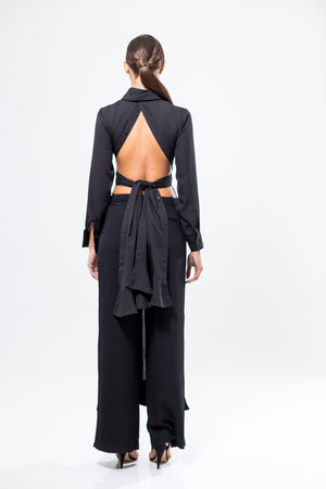 black Farfalla Long Shirt
